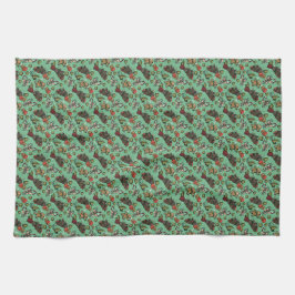 Holiday Sweets- Mint (Color) Geschirrtuch