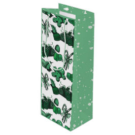 Holiday Sweets- Mint (Solid) Geschenktüte Für Weinflaschen