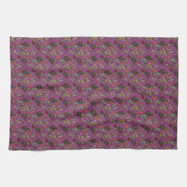 Holiday Sweets- Sugar Plum (Color) Geschirrtuch