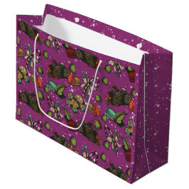 Holiday Sweets- Sugar Plum (Color) Große Geschenktüte