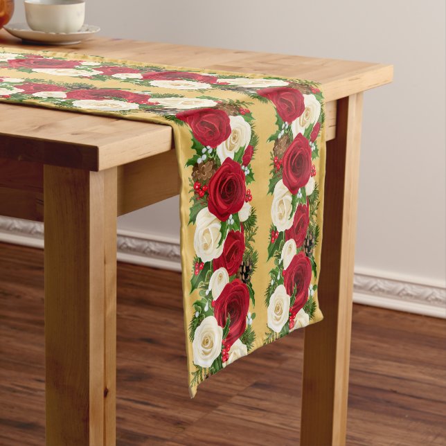 Holiday Table Runner Kurzer Tischläufer (Beispiel)