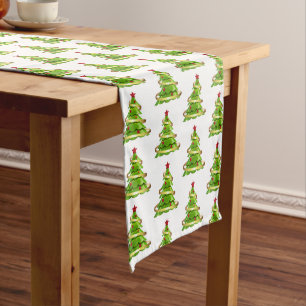 Holiday Table Runner Tree Mittelgroßer Tischläufer