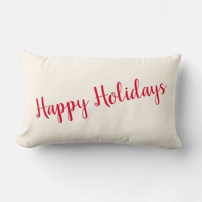 Holiday Throw Kissen (Vorderseite)