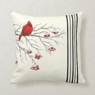 Holiday Throw Kissen Kardinal
