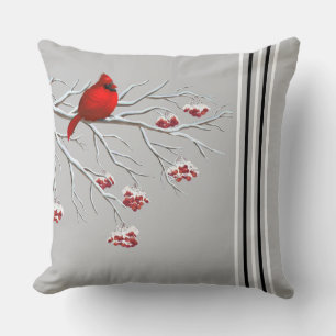 Holiday Throw Kissen-Kardinal Kissen