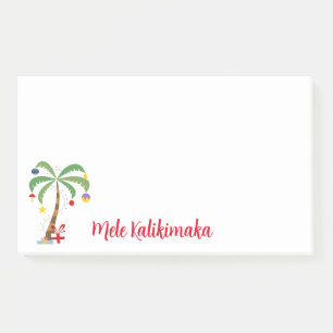 Holiday Tree Post-it-Notes-Mele Kalikimaka Post-it Klebezettel