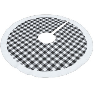 Holiday Tree Skirt Polyester Weihnachtsbaumdecke