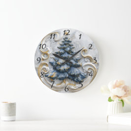 Holiday Tree Timekeeper Deluxe Große Wanduhr