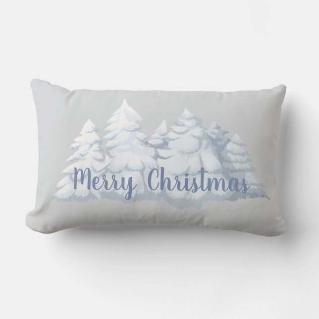 Holiday Trees Throw Kissen (Vorderseite)