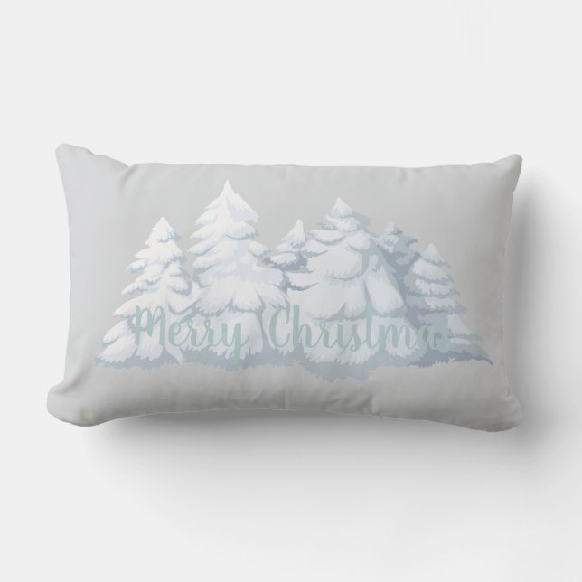 Holiday Trees Throw Kissen (Vorderseite)