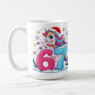 Holiday Unicorn 67 — Candy Colors & Snow Magic Kaffeetasse