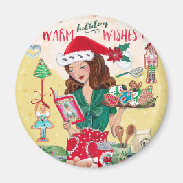 Holiday Warmes wünscht Weihnachten | Magnet