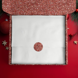 Holiday White Solid Color Seidenpapier