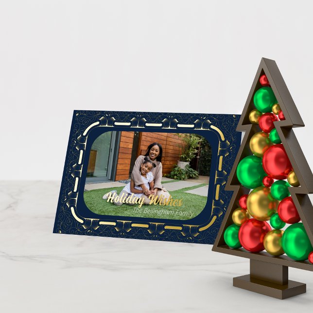 Holiday Wishs Filigree Gerahmtes Foto (Von Creator hochgeladen)