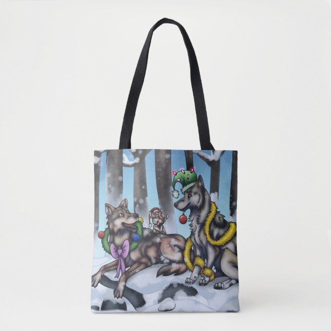 Holiday Wolves Tasche (Vorderseite)
