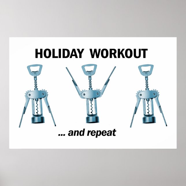Holiday Workout Poster (Vorne)