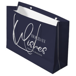 Holiday wünscht Weihnachtsgeschenktasche Große Geschenktüte