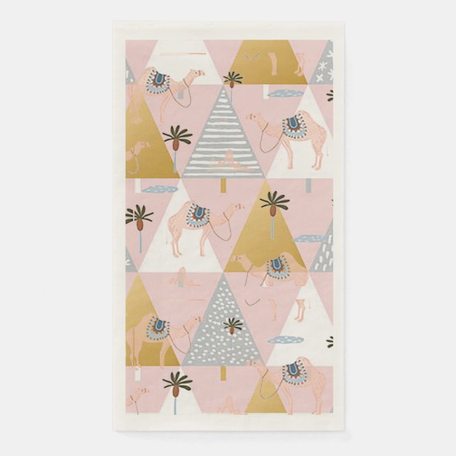 Holiday Wüste Papier Handtuch Serviette (Vorderseite)