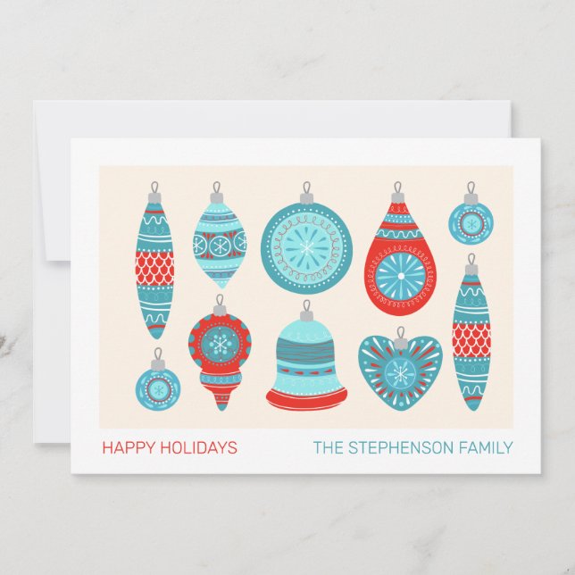 Holidays Cards Einladung (Vorderseite)