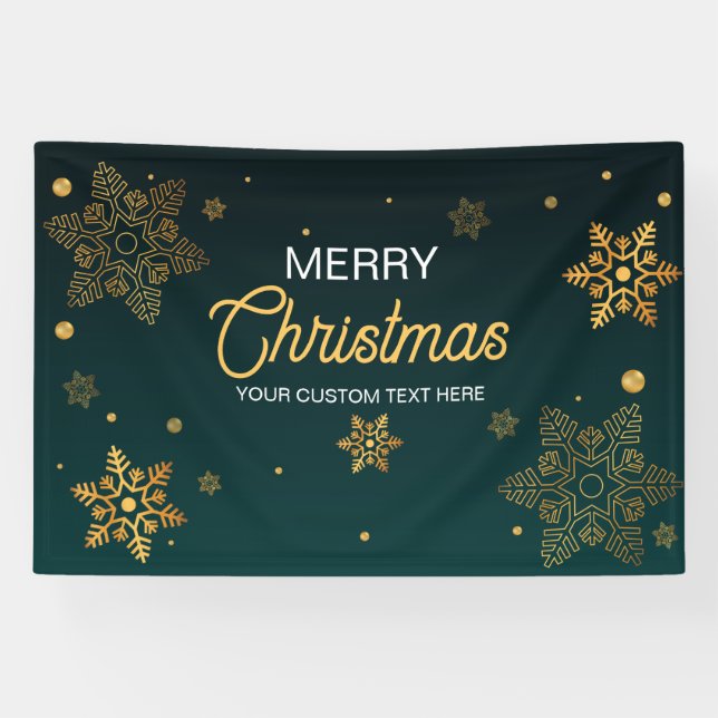 Holidays Christmas party backdrop  Banner (Horizontal)