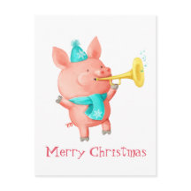 Holidays Niedliches Schwein