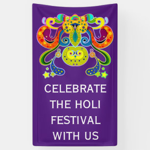 holiES - abstrakte glückliche heilige Kuh + Ihre I Banner