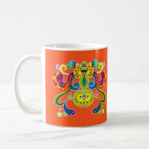 holiES - abstrakte glückliche heilige Kuh + Ihre I Kaffeetasse