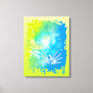 holiES - Fliegertauben ART Leinwanddruck