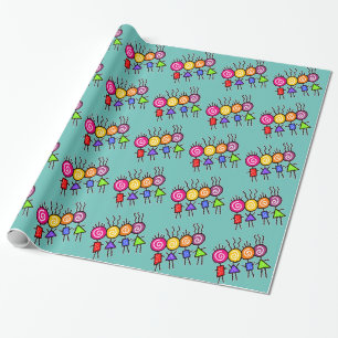 holiES - HOLI BEST FREUNDE + Ihre Ideen Geschenkpapier