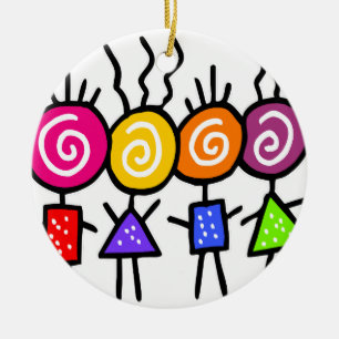 holiES - HOLI BEST FREUNDE + Ihre Ideen Keramikornament