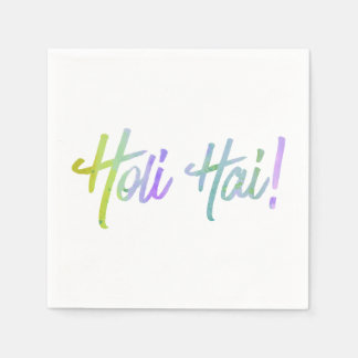 holiES - HOLI HAI grunge pastel 1 Serviette