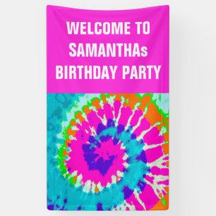 holiES - Power Spiral Batik Style Banner