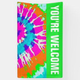 holiES - Power Spiral Batik Style Banner