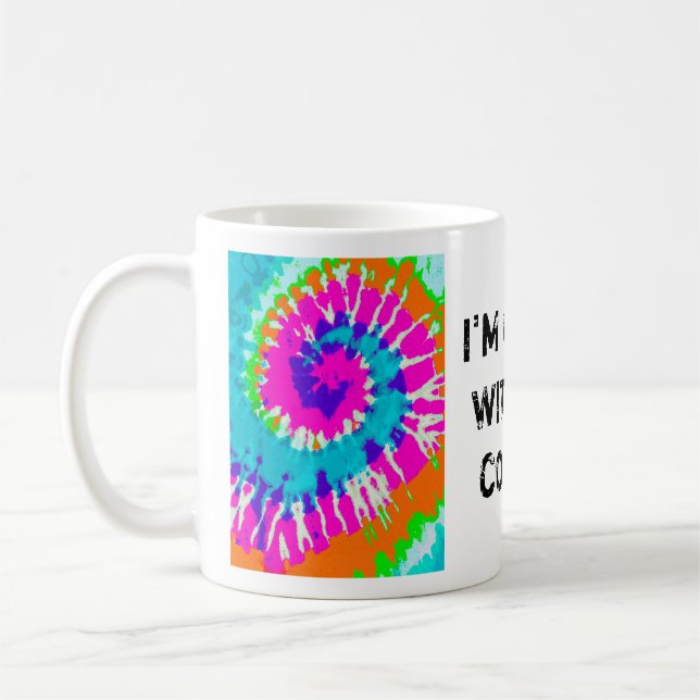 holiES - Power Spiral Batik Style Kaffeetasse (Links)