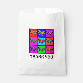 holiES - Psychedelische Schmetterlinge Mosaik Geschenktütchen