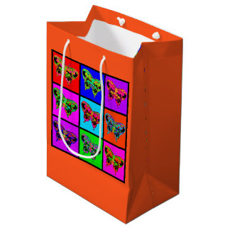 holiES - Psychedelische Schmetterlinge Mosaik Mittlere Geschenktüte