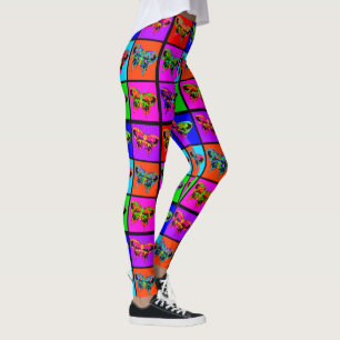 holiES - Psychedelische Schmetterlinge Mosaik / St Leggings