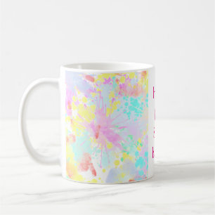 holiES - Splashes nahtlose Muster Pastell 1 Kaffeetasse