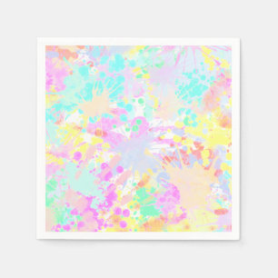 holiES - Splashes nahtlose Muster Pastell 1 Serviette