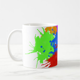 holiES - Splashes rund 2 + Ihre Ideen Kaffeetasse