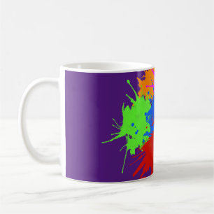 holiES - Splashes rund 2 + Ihre Ideen Kaffeetasse