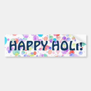 holiES - Spritzer mehrfarbig 1 + Ihr Backgr. Autoaufkleber