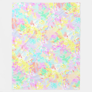 holiES - Spritzer nahtloses Muster Pastell 1 Fleecedecke