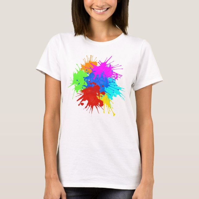 holiES - spritzt ringsum 2 + Ihre Ideen T-Shirt (Vorderseite)