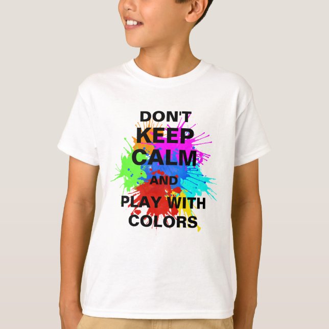 holiES - spritzt ringsum 2 + Ihre Ideen T-Shirt (Vorderseite)