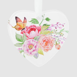 holiES - Wasserfarbene Frühlingsblumen Bouquet 2 Ornament