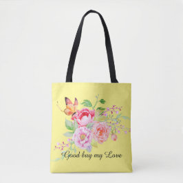 holiES - Wasserfarbene Frühlingsblumen Bouquet 2 Tasche