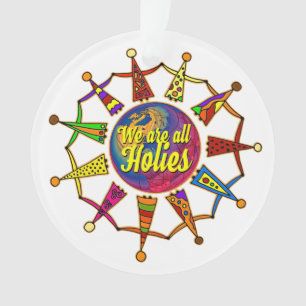 holiES - WIR SIND ALLE FERIEN + Ihr Backgr. Ornament