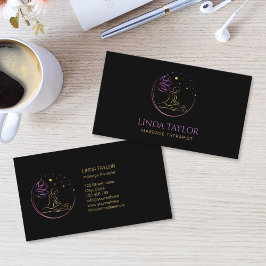 Holistic Massage Therapy Healer Energy Visitenkarte