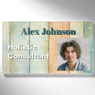 Holistic Wellness Consultant Naturopaths Spirituel Namenschild